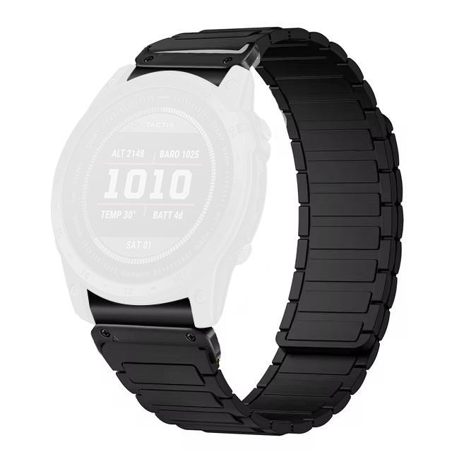 20mm Quick Release Magnetic Silicone Band for Garmin Fenix 8 43mm/Descent MK3/MK3i Dual Color Watch Strap