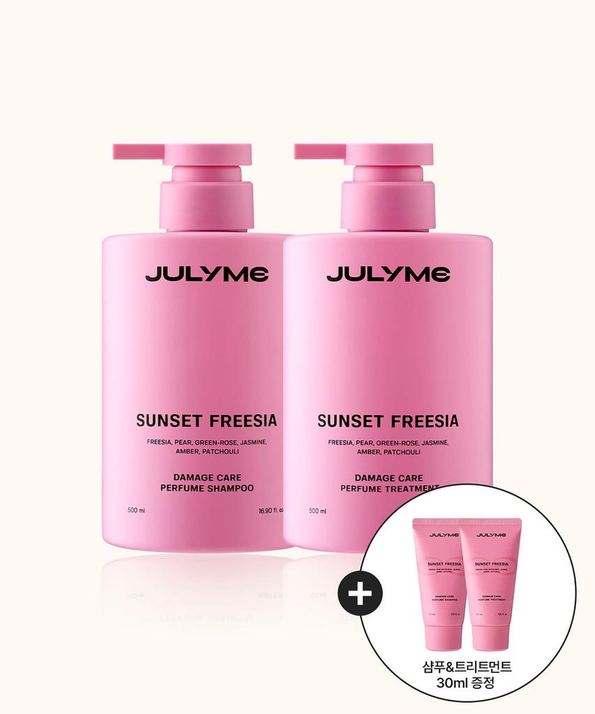 Damage Care Perfume Shampoo/Treatment 500ml 2-Piece Set