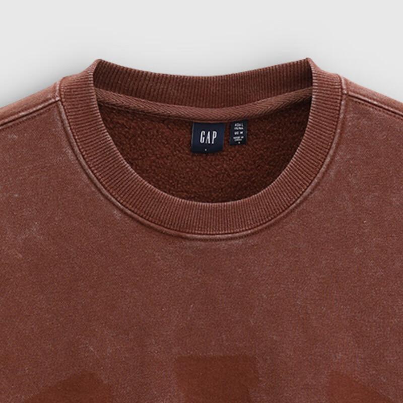 Толстовка унисекс GAP с логотипом и флисовой подкладкой