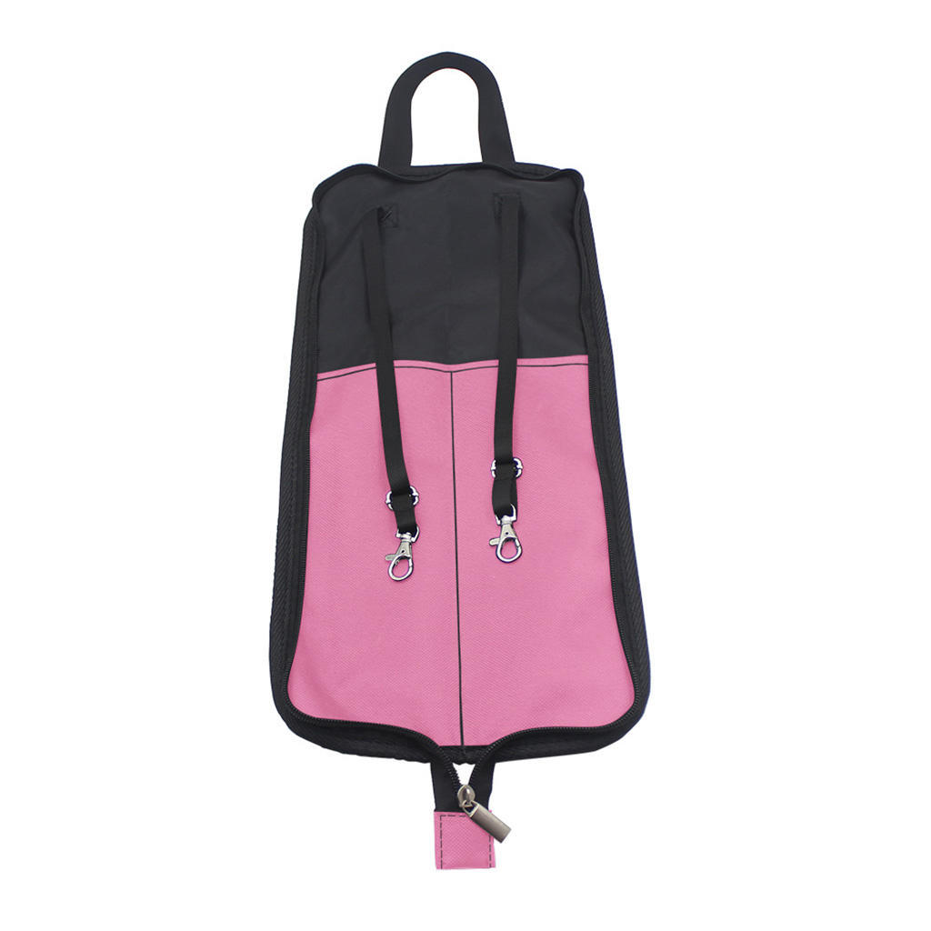 Jazz Drum Sticks Bag Drumstick Case Mallets Holder for Drummer Portable Instrument Accessory Water-resistant