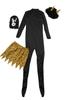 Clearstone Halloween Setsubun Real Demon Cosplay Size Black Costume, Men's, M,