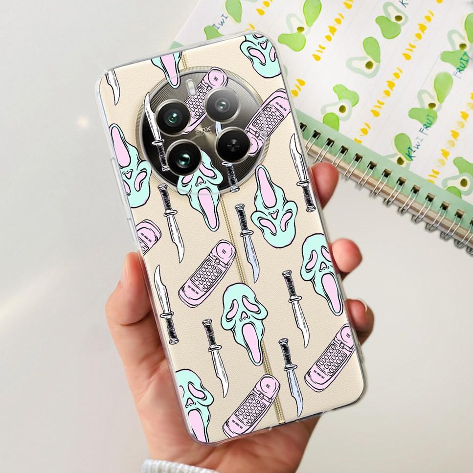 Case For Realme 12 Pro 6.7" Fashion Cute Cartoon Cat Soft Silicone TPU Cover For Oppo Realme12 Pro 12Pro Plus Bumper Phone Case