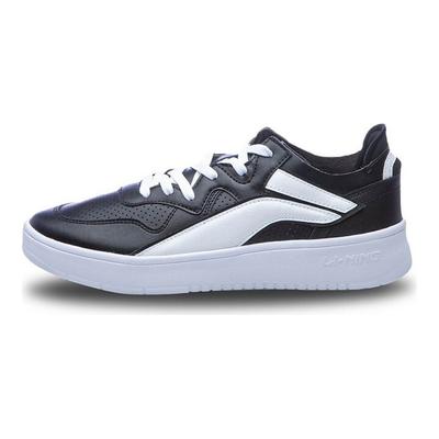 Li Ning We IS Lite Low Top Skate Shoes Мужские кроссовки Черный Белый AGCQ091-2
