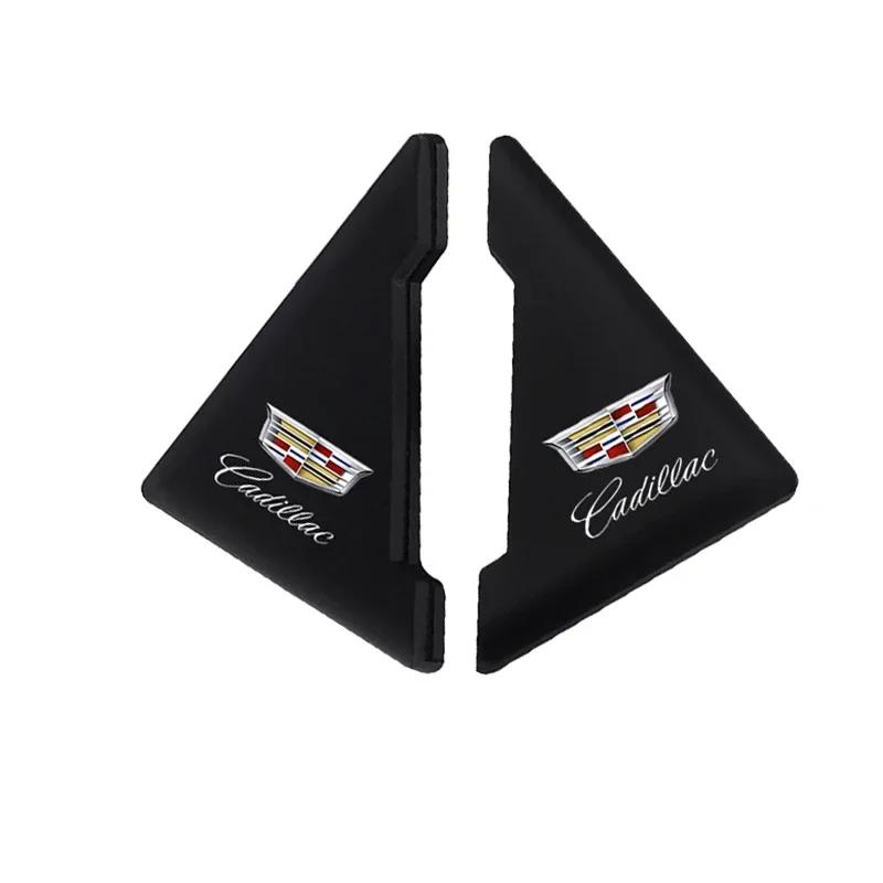 BFEOP1 2pcs Car Door Corner Anti-Collision Cover Sticker for Cadillac ATS BLS CT4 CT5 CT6 CTS ESCALADE EXT SLR SLS STS XLR XT4 XT5 XT6