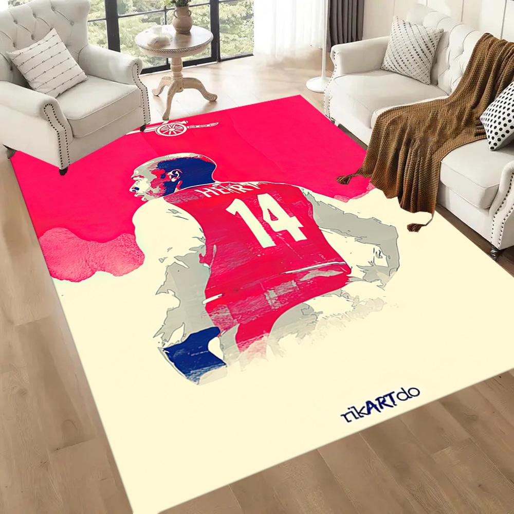 Arsenal Floor Rug Office Rug Design for Playrooms Bedrooms Foyer Decorate room Antislip Carpet Office home decor Perfect Gift for Friends & Family