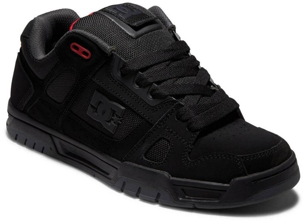 Кроссовки DC Shoes Stag black grey/red