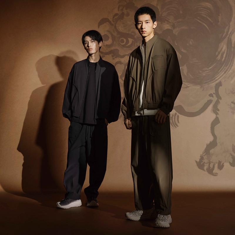 Li Ning Youxia Versatile Wear-Resistant Shock Absorbing Low-Top Casual Running Shoes Unisex Sneakers Beige AZGV087-2