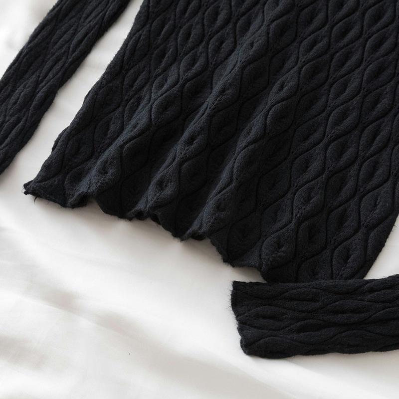 Вязаный свитер Джемпер женский полуводолазка свитер женский трикотаж тонкий однотонный пуловер осень и зима теплый мягкий тянуть