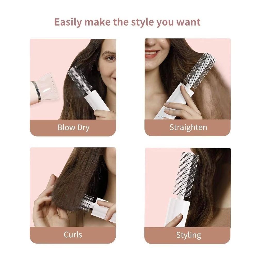 Wet & Dry Hair Curling Comb Detachable Curly Hair Brush Portable Hairdressing Comb  Travel