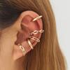 Punk Hip-Hop Small Ear Cuff Circle Round Ear Clips for Women Girl Earrings Fashion Ear Cuffs Jewelry Gift 2022