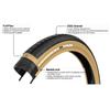 Шина для гравия Panaracer Gravelking Semislick Tubeless 650B x 48