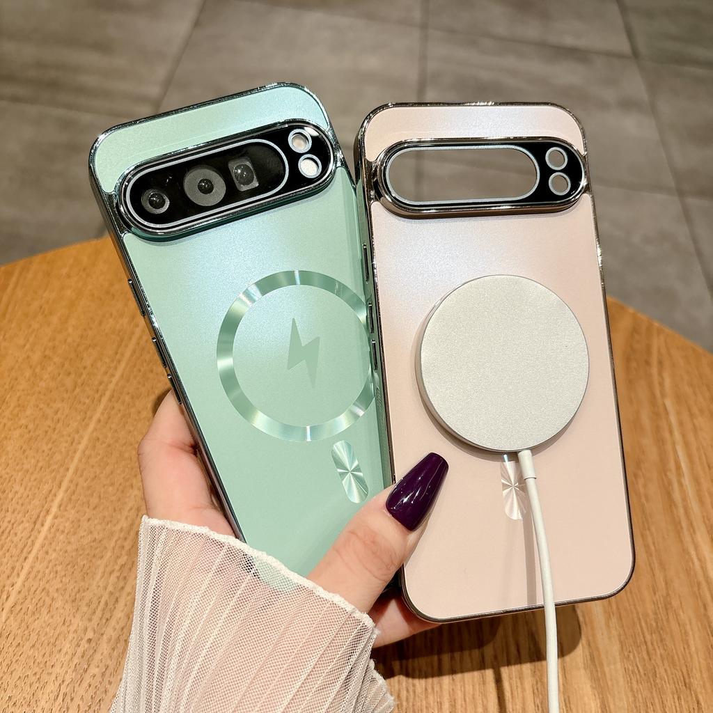 New Electorplating Magnetic Case For Google Pixel 10 Pro XL 9A 9 8 8A 7A 7 6 Pro 6A With Camera Lens Coverage Protector Tik Tok