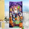 Soccer Fun Bluey Personalized Name Beach Towel Quick-Dry Soft Microfiber Suitable for Sports Travel Swimming Yoga Bathroom Beach And Pool