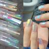 Manicure Aurora Color Glass Paper Aurora Nail Art Sticker Broken Glass Paper Film DIY Nail Art