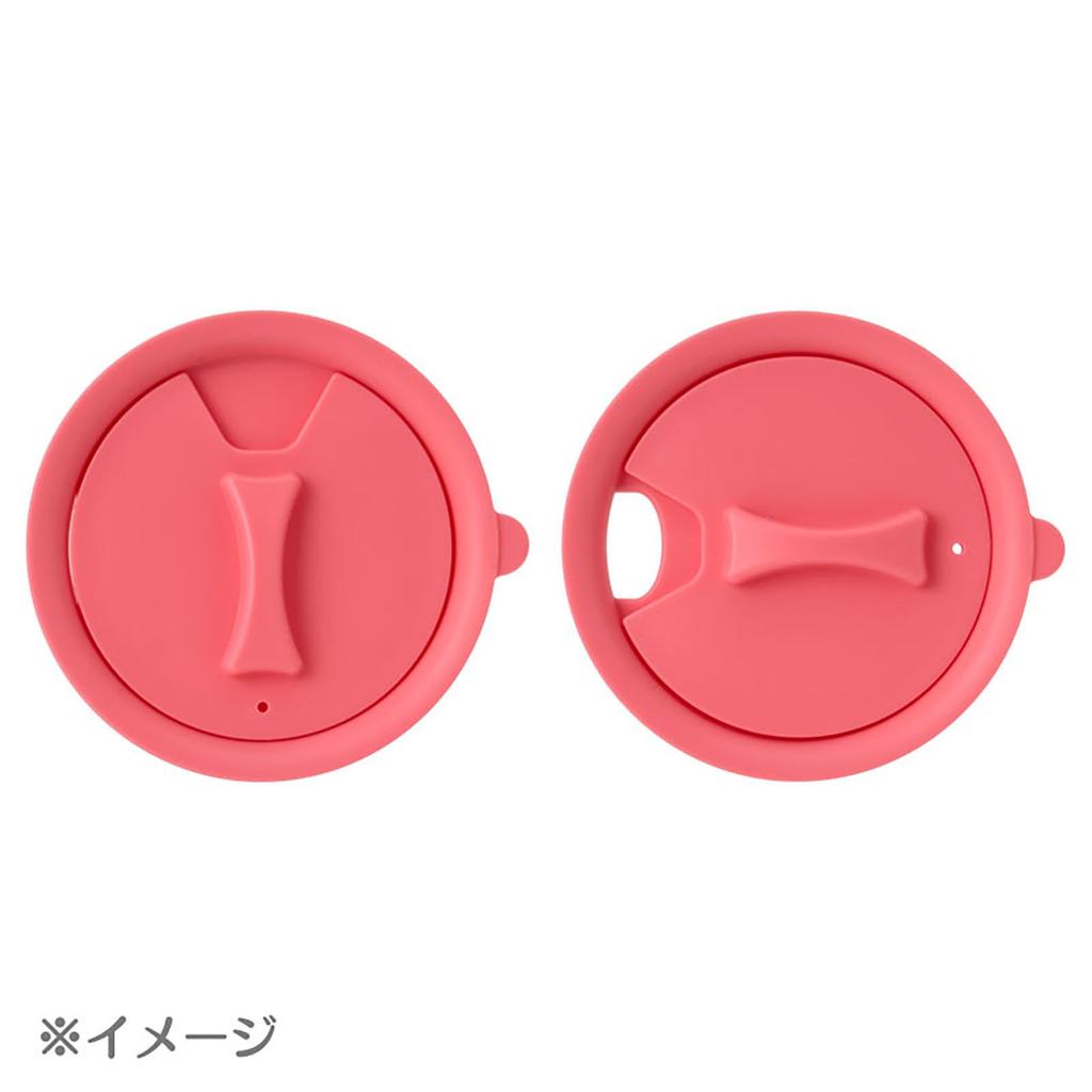 Sanrio My Melody Stainless Steel Mug with Stainless Steel Copper with Acrylic Resin Lid and Gasket and Silicone Insulates Hot and Cold Product 296953