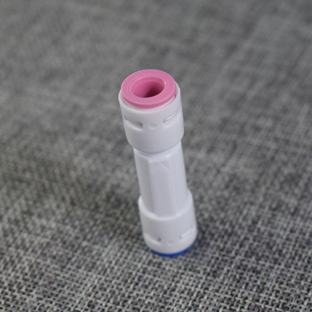 6pcs Plastic One-way Valve 1/4" Quick Connect Fittings Quick Connect Check Valve Water Purifier