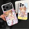 Мягкий чехол для телефона аниме CardCaptor Sakura для iPhone 15 16 17 Pro Max 17Air 16E 14 Plus 13 12 Mini Ударопрочный чехол Задняя панель