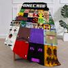 Game M-Mine-Cute C-craft Funny Fashion Blanket Plush Nap Sofa rug for Living Room Office Bedroom Birthday Home Travel Kid Gifts
