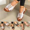 Women Sandals Woman Summer Hollow Out Roman Shoes Women's Gladiator Open Toe Beach Flats Ladies Footwear Plus Size