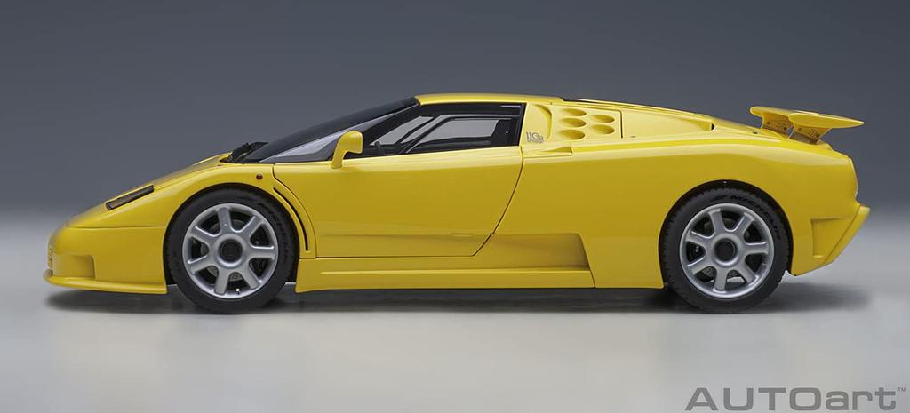AUTOart Bugatti EB110 SS Желтый Готовый продукт 70918 1/18