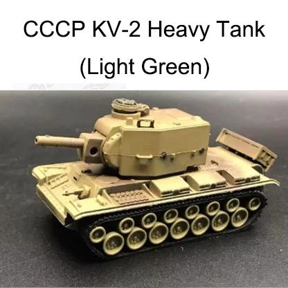 1/72 4D Plastic Assemble Tank Kits World War II Model Puzzle Assembling Military Sand Table Toys For Children