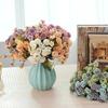 Simulated Flowers Bunch Real Touch No Withering Fake Flowers Centerpiece Table Wedding Party Home Decor