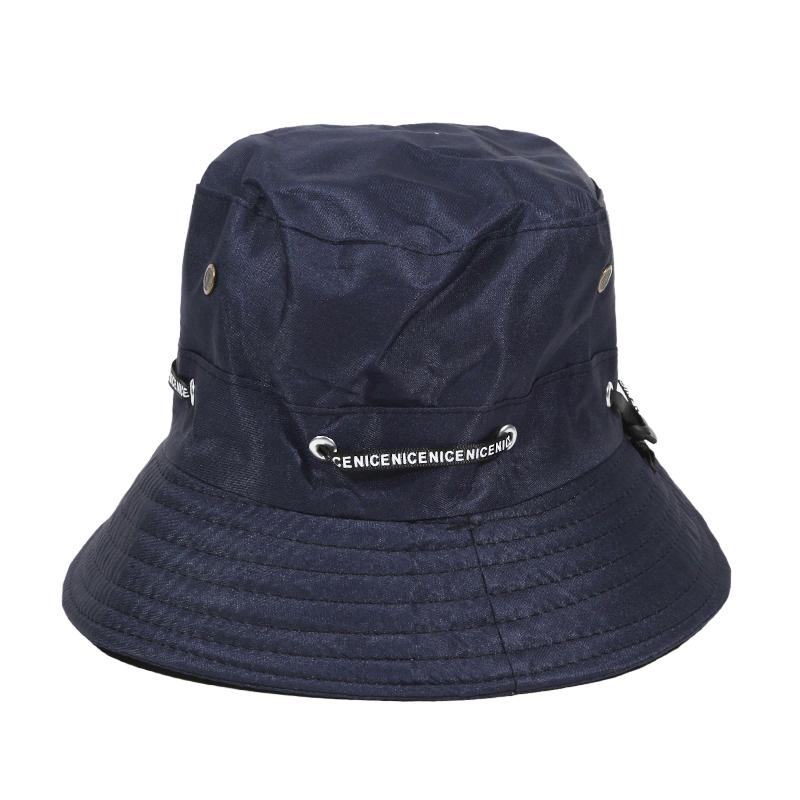 Fashion Fisherman Cap Sun Cap Unisex Casual Cotton Bucket Hat Spring Summer  Solid Color Outdoor Sunscreen Beach Cap Panama Hat