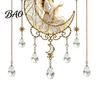 Memorial Keepsake Stained Glass Effect Blessing Suncatcher, Acrylic Angel Prayer Window Hanging Religious Gift for Women Ornament with Faux