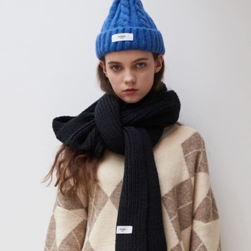 MANES Saintes Knit Muffler (4 colors)