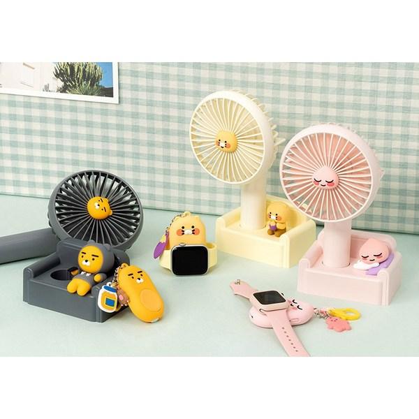 Kakao Friends Портативный вентилятор для расслабляющего дивана, SZNS18650-2600, РАЙАН, лучший персонаж Кореи