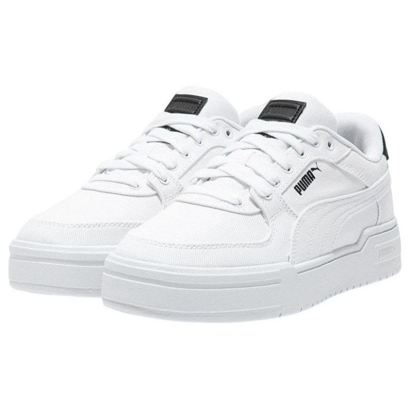 Puma Кеды Ca Pro Canvas Унисекс Низкие Кеды для Скейтбординга Белый Черный 390127-01