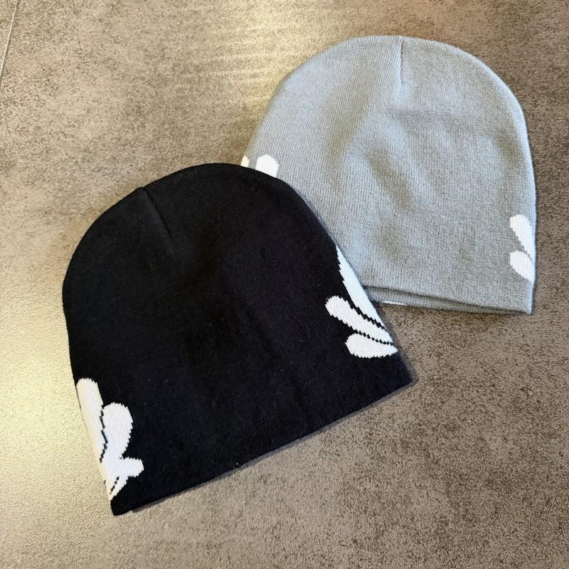 American Street Letter Knit Beanie Unisex Winter Warm Hip Hop Skateboard Earflap Cap