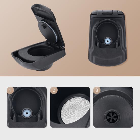 Многоразовый держатель для кофейных капсул для машины Dolce Gusto DG325, многоразовый