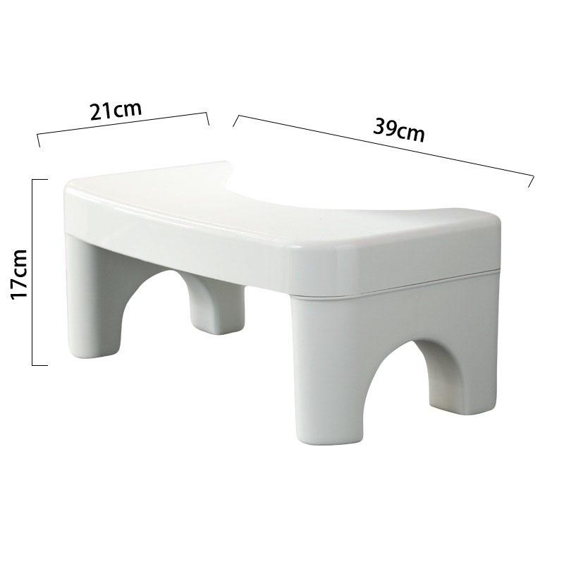 Squatting Stool Non-slip Toilet Footstool Anti Constipation Stools Bathroom Toilet Stool Foot Rest Holder Footstool