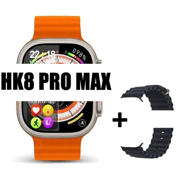 Оригинальные умные часы Hk8 Pro Max для мужчин, серия 8, 49 мм, 2,2 дюйма, экран RTAE с высокой частотой обновления, NFC-компас, игровые умные часы для Apple iPhone