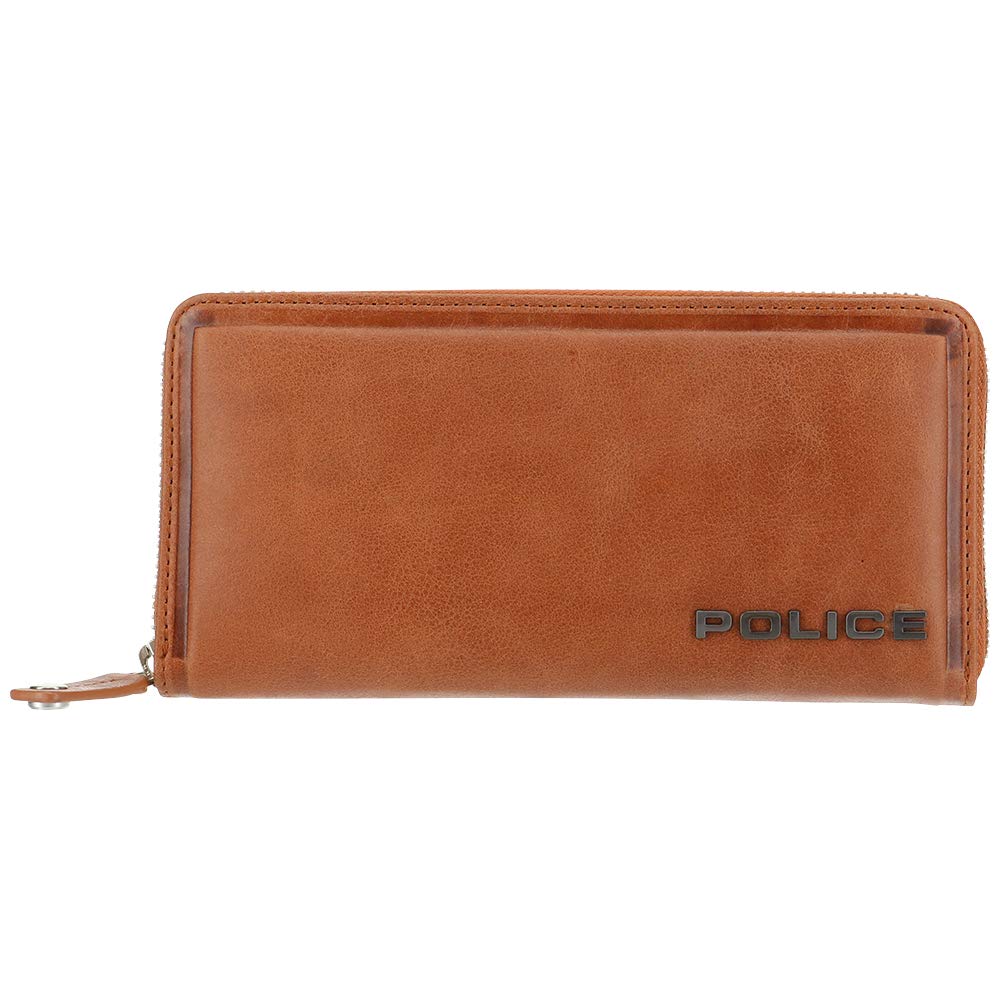 POLICE EDGE 0578 Круглый кошелек на молнии (Верблюд (04))