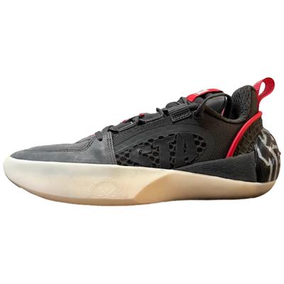 Баскетбольные кроссовки Li Ning All City 12 Encore Sta с удобной посадкой, амортизацией, прочные, низкие, мужские, серые, красные, ABAU029-9