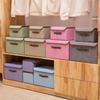 Oxford Cloth Storage Box Household Foldable Dustproof Locker Organizer