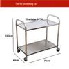Stainless Steel Multi-functional Serving Cart