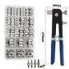 Rivet Nuts 150PCS Gun Mandrel Kit M3/M4/M5/M6/M8 or Nut Rivet Mandrels Repairtool Rivetgun Flatheadscrew Pop Nut Rivet Gun Set