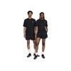 Nike X Patta SS24 Комфортные уличные повседневные шорты с логотипом до середины талии на эластичном шнурке Брюки унисекс Черные FJ3064-010