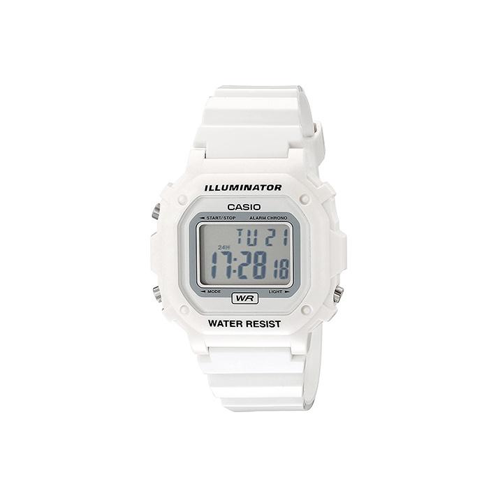 Casio Унисекс ЦИФРОВЫЕ Серия Белые Часы F-108WHC-7BCF F-108WHC-7BCF