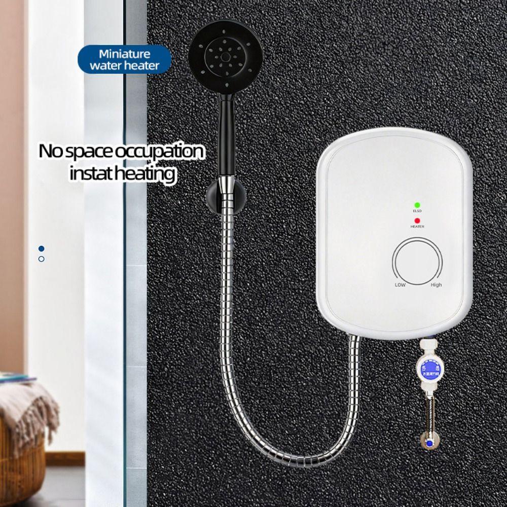 Compact Design Instant Hot Water Heater Rapid Heating Compact Water Heater Home Bathroom