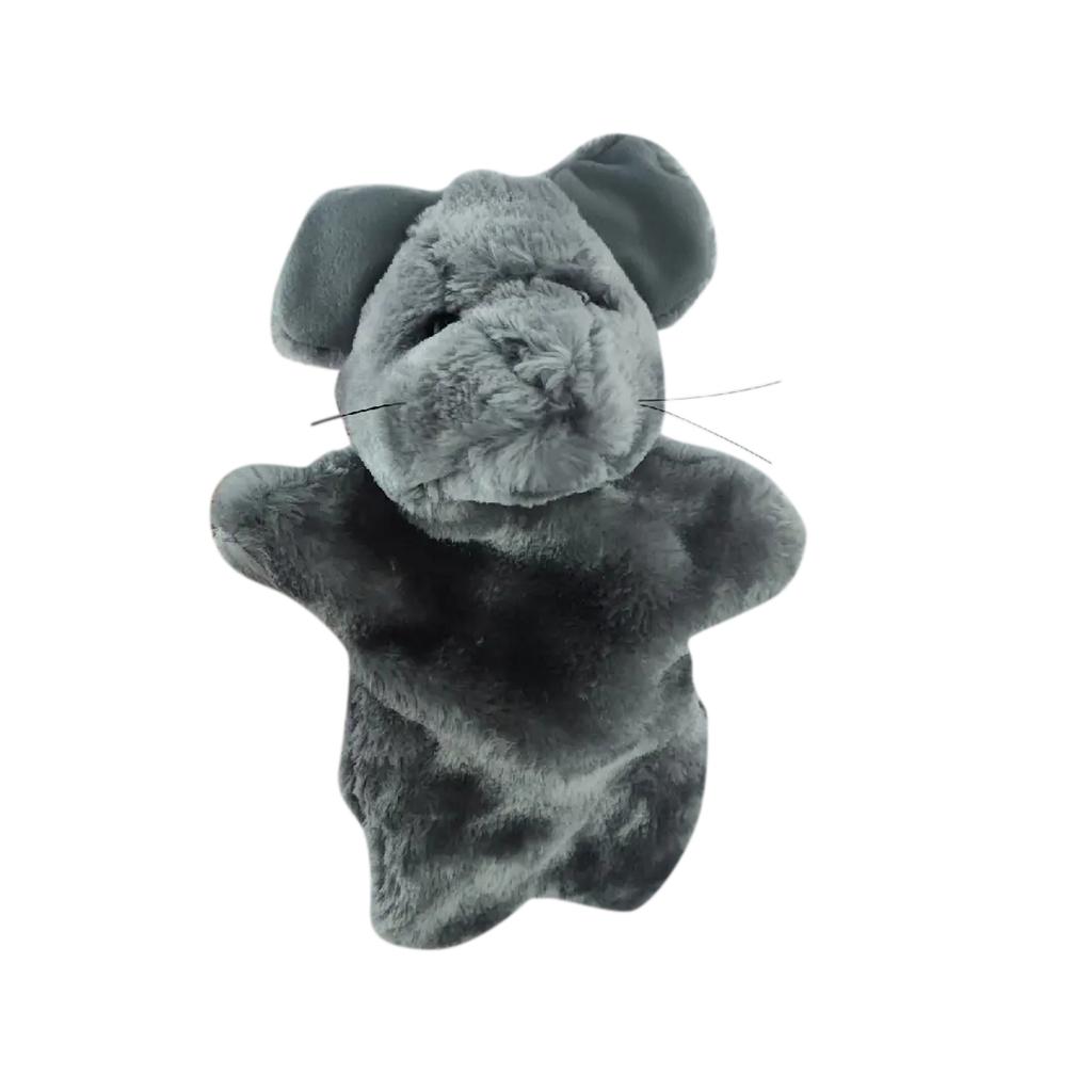 Несколько игрушек-марионеток в виде животных, большие одинарные плюшевые перчатки, 9,8 дюймов, принадлежности для раннего образования в детском саду, кошки, коровы, львы, 1 шт.,