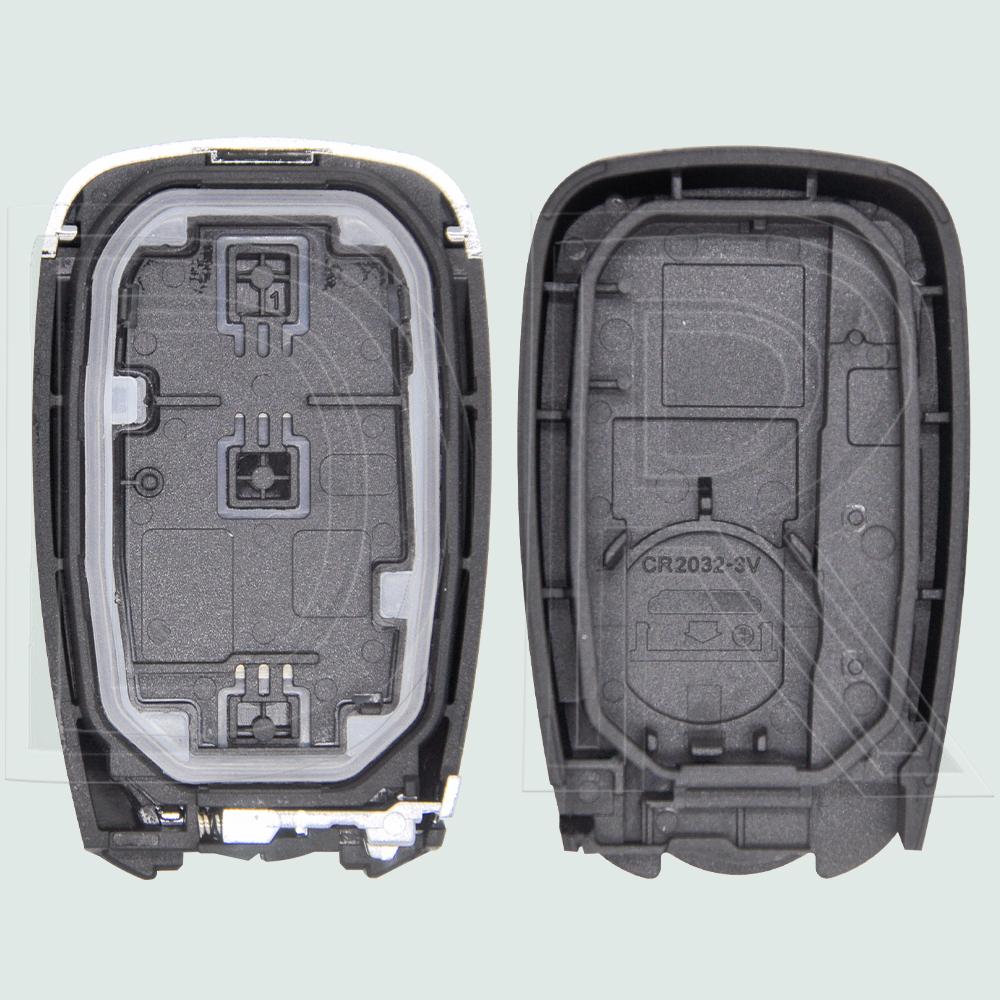 AABHK1 DR Replacement Car Key Shell Case Housing For Chevrolet Chevy Spark Cruze Malibu Equinox Traverse Sonic Volt Bolt Trax Camaro