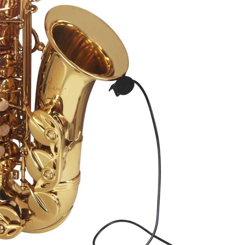 Portable Wired Musical Instrument Mic Pickup Microphone Replacement Lavalier Microphone Musical Instrument Accessory