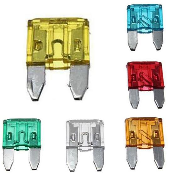 60шт. Удобная установка лезвия. Цветные предохранители. Легкий и безопасный комплект предохранителей с различными лезвиями для авто.