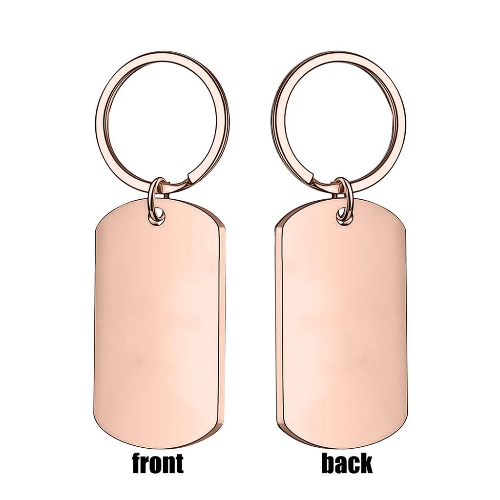 Stainless Steel Metal Keychain