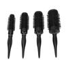 Набор круглых щеток для укладки волос из сплава, черная круглая щетка для завивки волос для сушки феном для студентов
