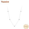 Tancision S925 стерлингового серебра Роскошное индивидуальное ожерелье с подвеской женское классическое ожерелье Tide ожерелье подарок на вечеринку